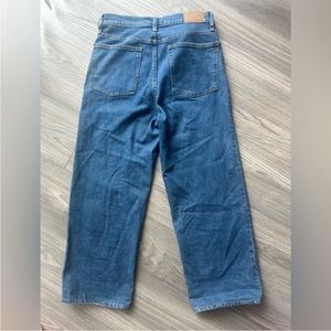 The Perfect Vintage Wide-Leg Crop Jean